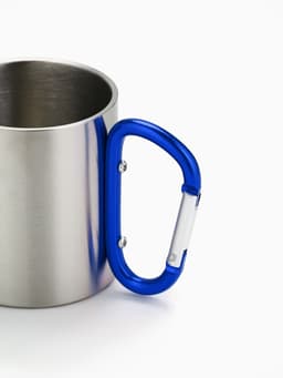 Кружка туристическая с карабином «Папа», 180 мл, МИКС