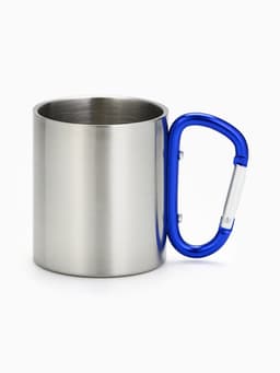 Кружка туристическая с карабином «Папа», 180 мл, МИКС