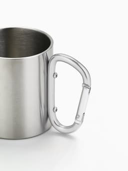 Кружка туристическая с карабином «НЗ», 180 мл