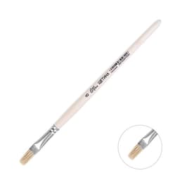 Кисть для рисования, щетина, № 8, Calligrata, плоская, деревянная ручка