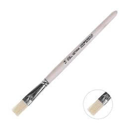 Кисть для рисования, щетина, № 14, Calligrata, плоская, деревянная ручка