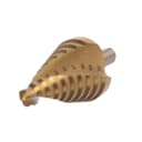 Сверло ступенчатое ТУНДРА ПРОФИ, HSS, TiN, спиральный профиль, трехгранный хвостовик, 9-36 мм