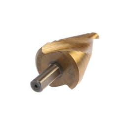 Сверло ступенчатое ТУНДРА ПРОФИ, HSS, TiN, спиральный профиль, трехгранный хвостовик, 9-36 мм