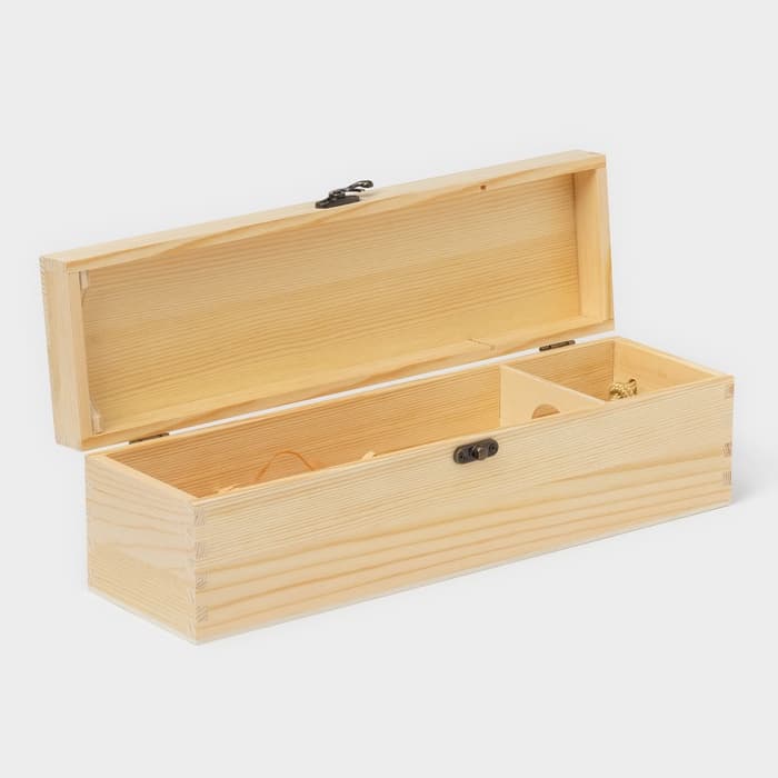 Ящик для хранения вина Доляна «Ливорно», 35×10 см, на 1 бутылку