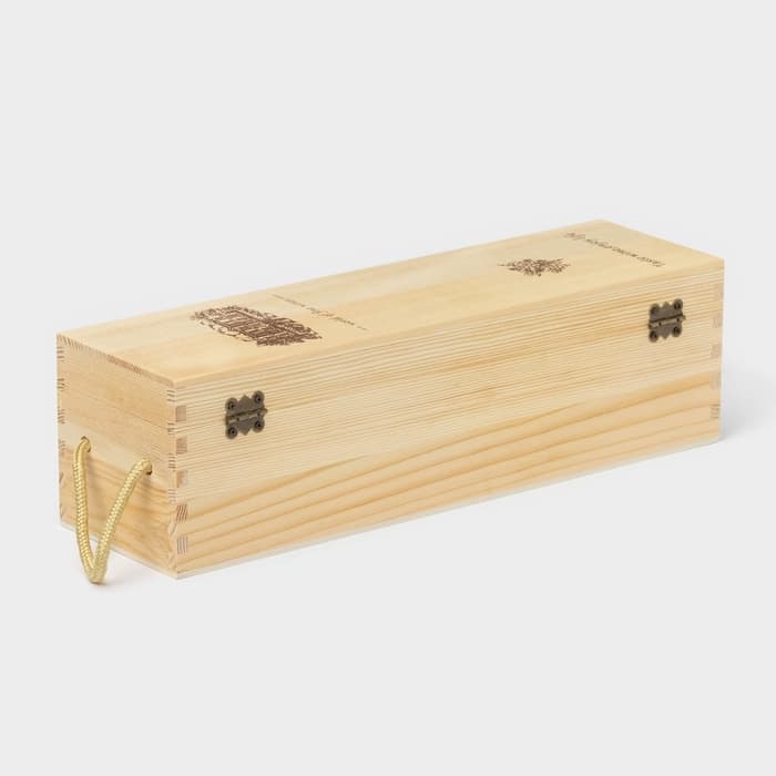 Ящик для хранения вина Доляна «Ливорно», 35×10 см, на 1 бутылку