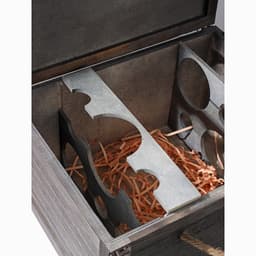 Ящик для хранения вина Доляна «Карибы», 34.5×27×18.3 см, на 6 бутылок