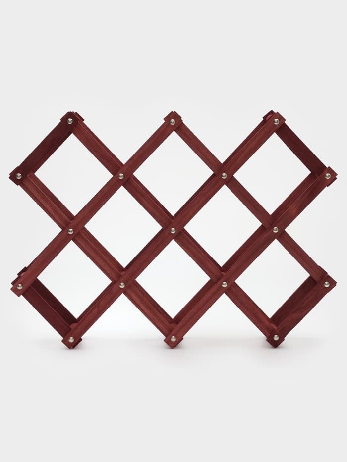 Подставка для бутылок Доляна «Бордо», коричневая