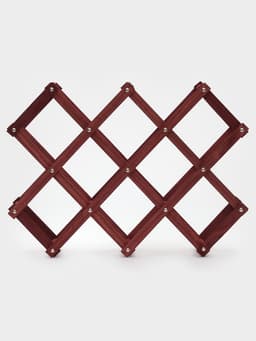 Подставка для бутылок Доляна «Бордо», коричневая