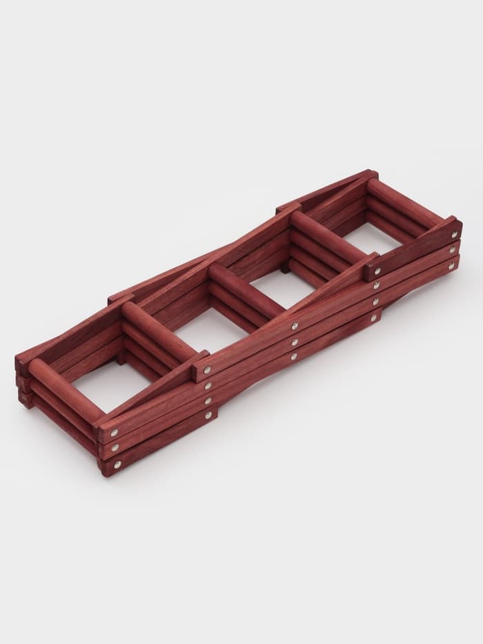 Подставка для бутылок Доляна «Бордо», коричневая