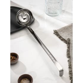 Половник цельнонатянутый, 240 мл, h=44.5 см, толщина стали 1.5 мм, нержавеющая сталь, серебристый