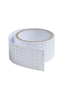 Светоотражающая лента, самоклеящаяся, белая, 5 см × 3 м