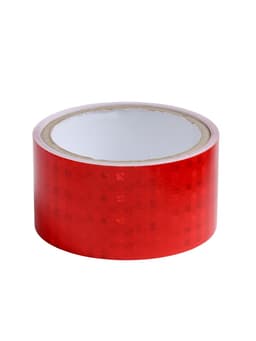 Светоотражающая лента TORSO, самоклеящаяся, красная, 5 см × 3 м