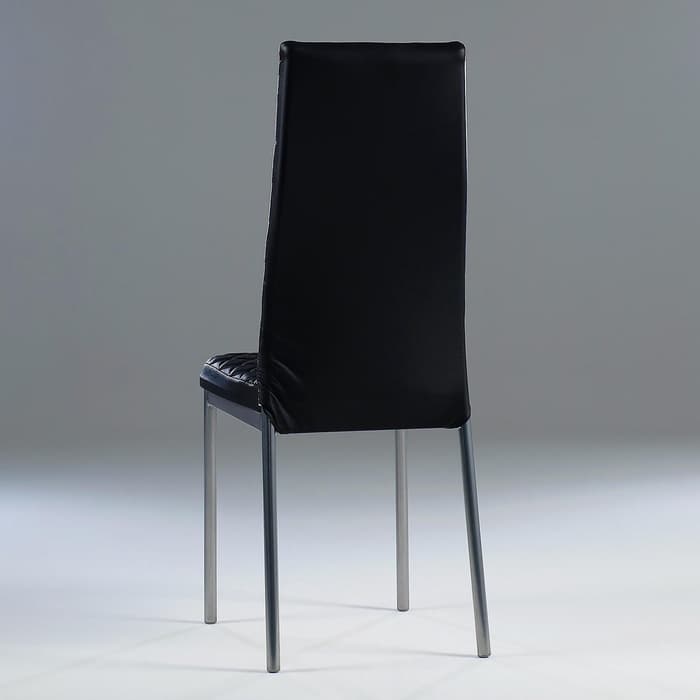 Стул для кухни Клик Мебель «Бистро», ромб, цвет чёрный