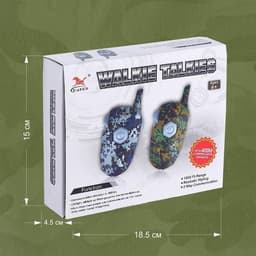 Набор раций «Отряд Альфа», 2 шт., без шума, дистанция до 400 метров, работает от батареек