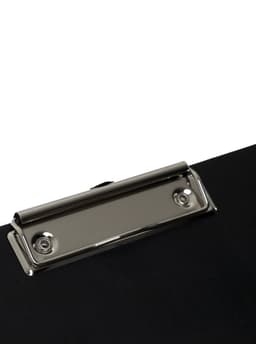 Планшет с зажимом А3, 420×320 мм, покрыт высококачественным бумвинилом, с металлическими уголками, чёрный (клипборд)