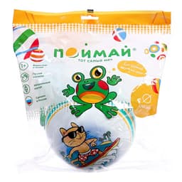 Мяч резиновый, диаметр 15 см, МИКС