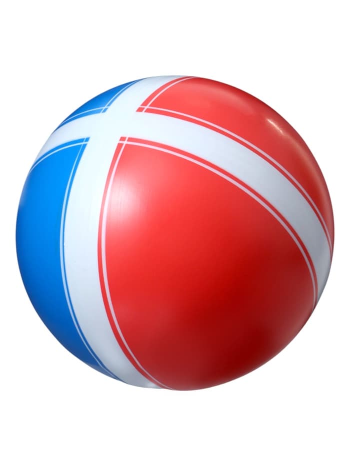 Мяч резиновый, диаметр 20 см, цвета МИКС