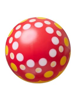 Мяч резиновый, диаметр 20 см, цвета МИКС