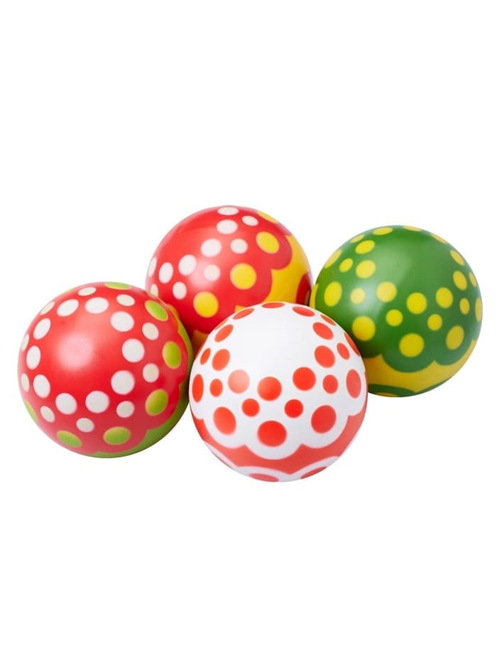 Мяч резиновый, диаметр 20 см, цвета МИКС