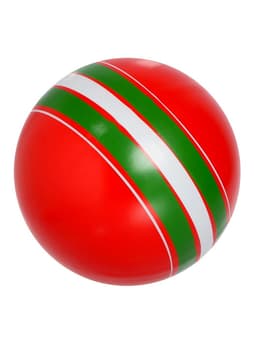Мяч резиновый, диаметр 20 см, цвета МИКС