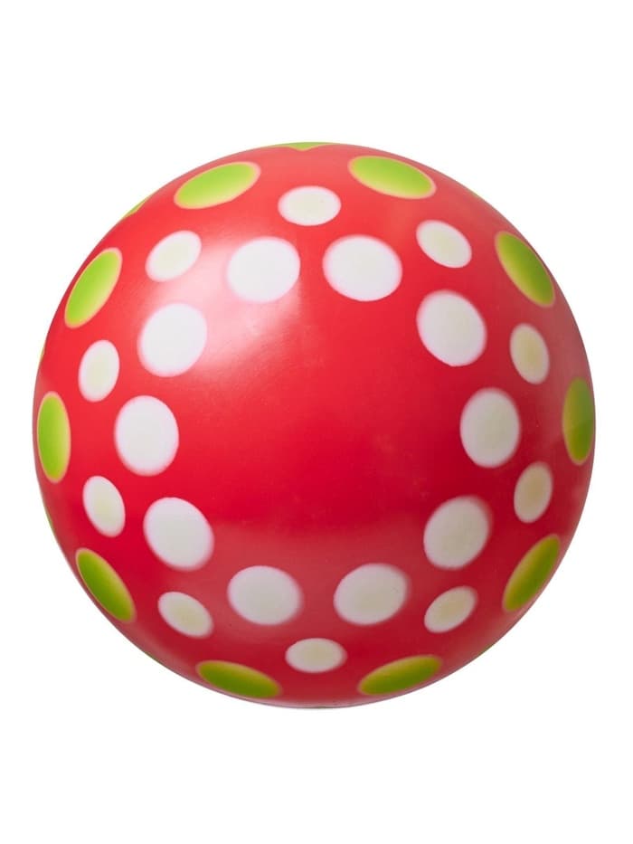 Мяч резиновый, диаметр 20 см, цвета МИКС