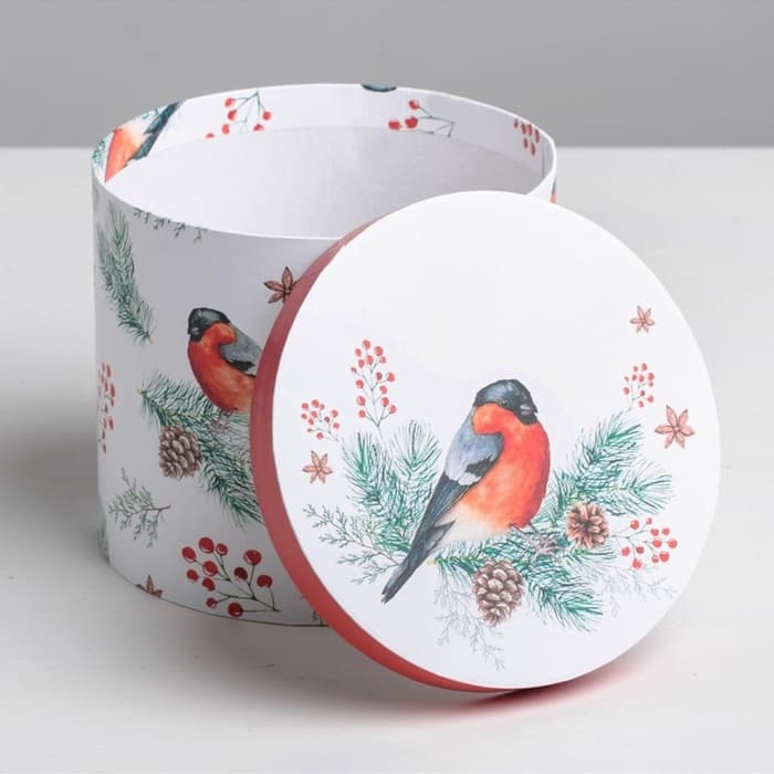 Набор подарочных коробок 5 в 1 «Европейский», 13×14 ‒ 19.5×22 см, Новый год