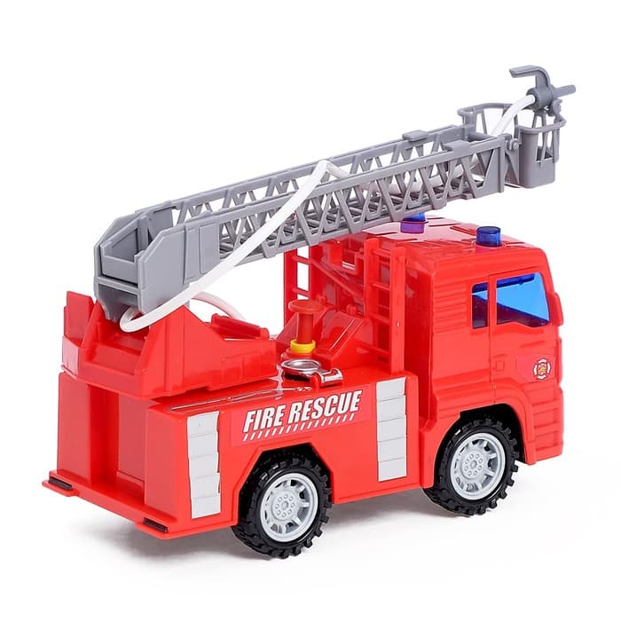 Машина инерционная «Пожарная», стреляет водой, 1:20