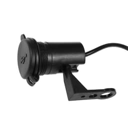 Зарядное устройство на руль мотоцикла, USB, 2.1 А, 24 В, провод 110 см