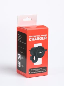 Зарядное устройство на руль мотоцикла, USB, 1.5 А, 24 В, провод 120 см
