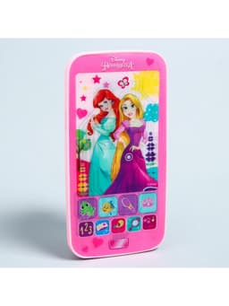 Телефон обучающий «Принцессы», звук, батарейки, Disney