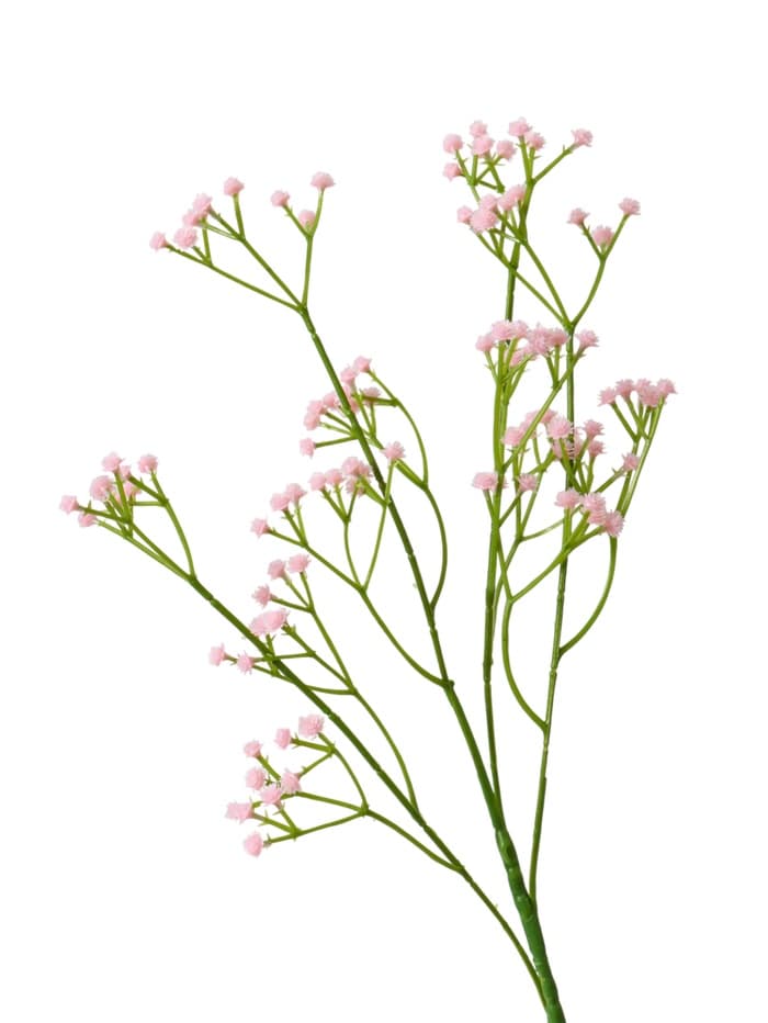 Цветы искусственные «Ветка гипсофилы», 1×53 см, розовые