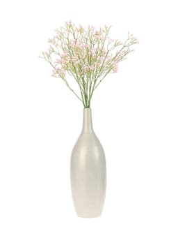 Цветы искусственные «Ветка гипсофилы», 1×53 см, розовые