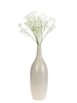 Цветы искусственные «Ветка гипсофилы», 1×53 см, белые