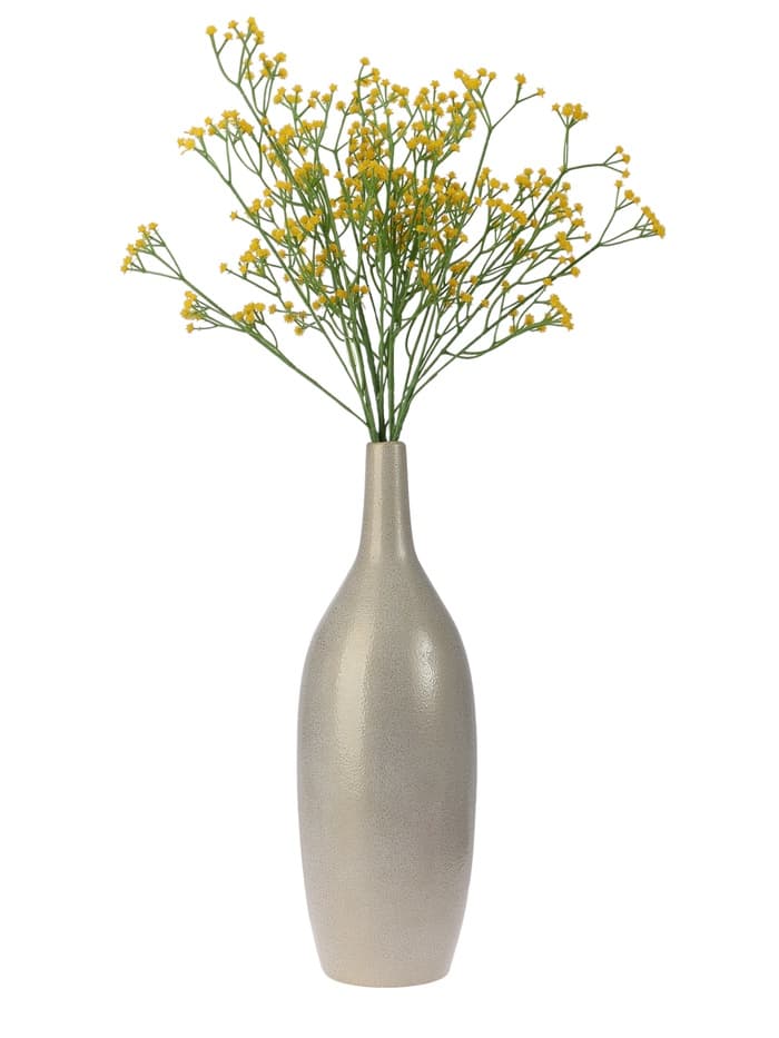 Цветы искусственные «Ветка гипсофилы», 1×53 см, жёлтые