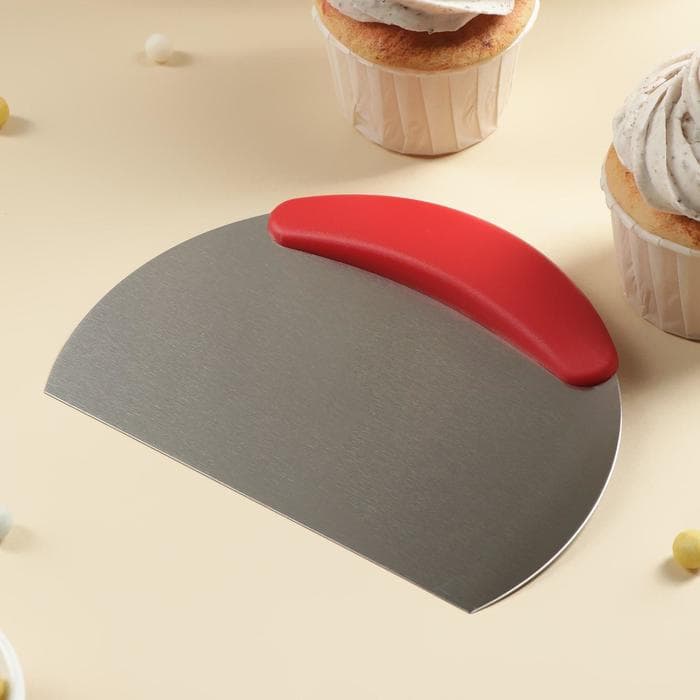 Шпатель кондитерский с размерной линейкой, 16×11.5 см