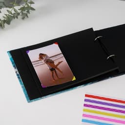 Фотоальбом на кольцах 25 листов Keep memories «Классика морская пыль», с уголками, 27×19 см