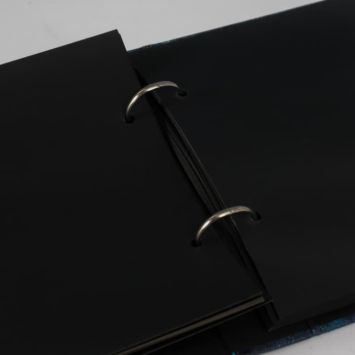 Фотоальбом на кольцах 25 листов Keep memories «Классика морская пыль», с уголками, 27×19 см