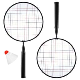 Набор для игры в бадминтон ONLYTOP: 2 ракетки, волан, цвет МИКС