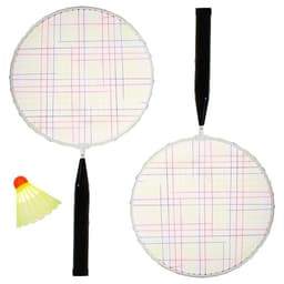 Набор для игры в бадминтон ONLYTOP: 2 ракетки, волан, цвет МИКС