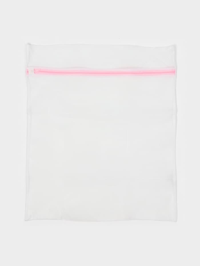 Мешок для стирки белья Доляна, 50×60 см, мелкая сетка, белый