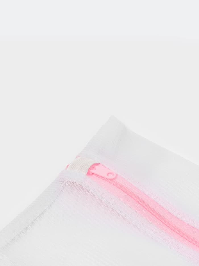 Мешок для стирки белья Доляна, 50×60 см, мелкая сетка, белый