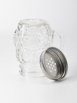 Солонка «Сова», 100 мл, 7.5×6×8.5 см, стекло, прозрачная