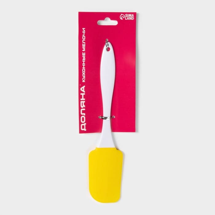 Лопатка кухонная Доляна «Фобос», 23 см, серый