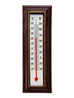 Термометр комнатный Luazon, спиртовой, коричневый