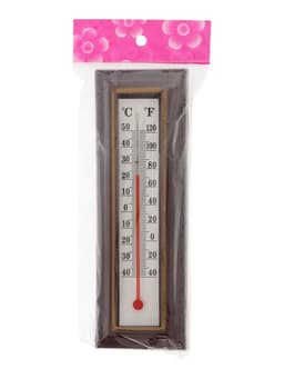 Термометр комнатный Luazon, спиртовой, коричневый