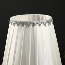 Лампа настольная «Румба» 1×40 Вт Е27 хром 28×28×45 см RISALUX