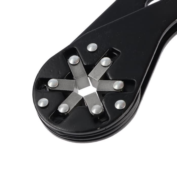 Ключ гаечный универсальный ТУНДРА Bionic, обрезиненные рукоятки, 12 - 20 мм