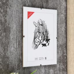 Стеклянная фоторамка для фото 15×20 см «Клип»