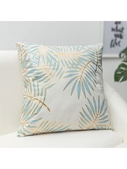 Наволочка декоративная «Этель. Листва», 42×42 см, велюр