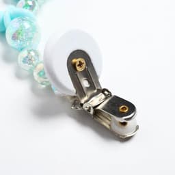 Держатель для соски - пустышки M&B «Бусинки», бирюзовый